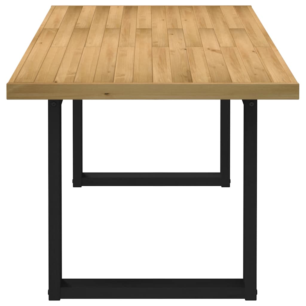 Dining Table NOAIN U-Shaped Legs 180x90x75 cm Solid Wood Pine